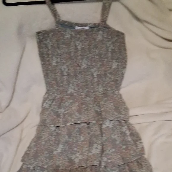 Mimi Chica Multicolor Tiered Kids Dress - Picture 1 of 8